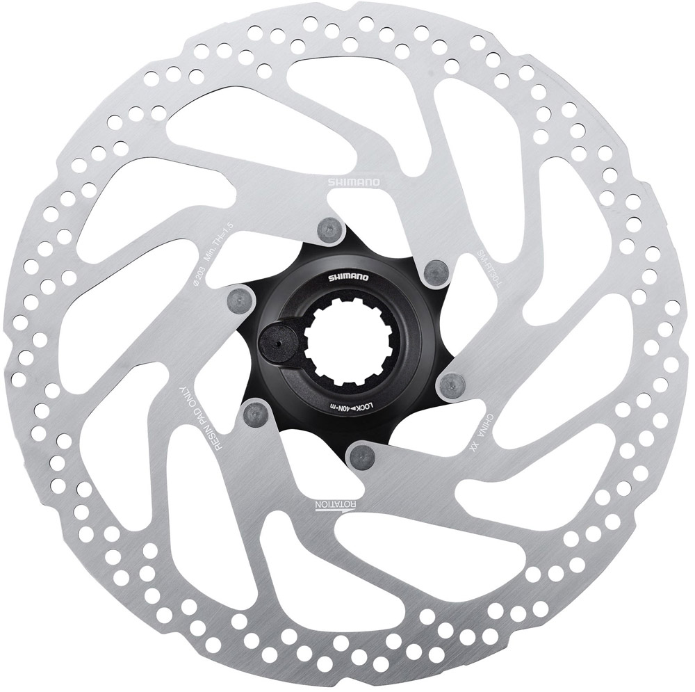 صفحه دیسک (روتور) دوچرخه شیمانو Shimano SM-RT30 Center-Lock