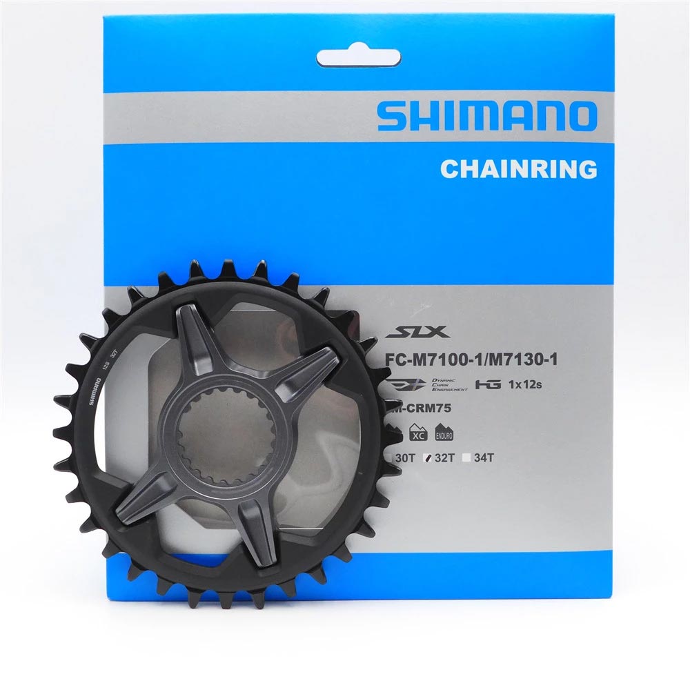 سینی طبق قامه 1*12 سرعته دوچرخه شیمانو SHIMANO SLX SM-CRM75 32T