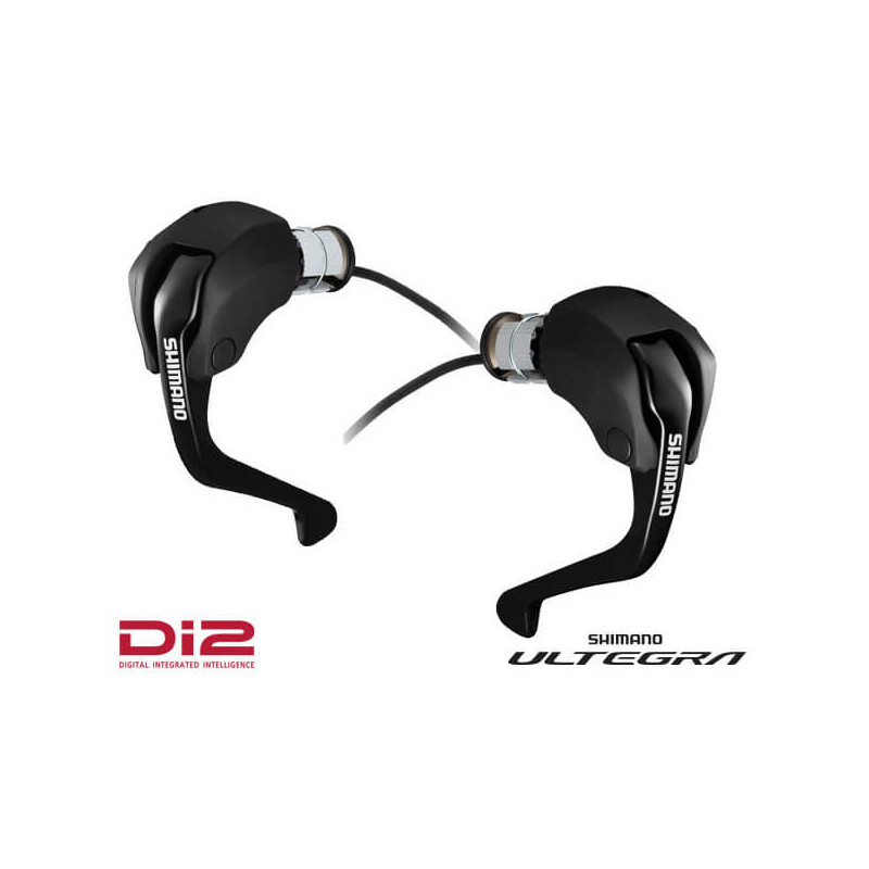 دسته دنده کتی دوچرخه 2*11 سرعته شیمانو Shimano brake/shift lever Ultegra Di2 ST-R8060 Triathlon pair 2x11-G Du-Co Box