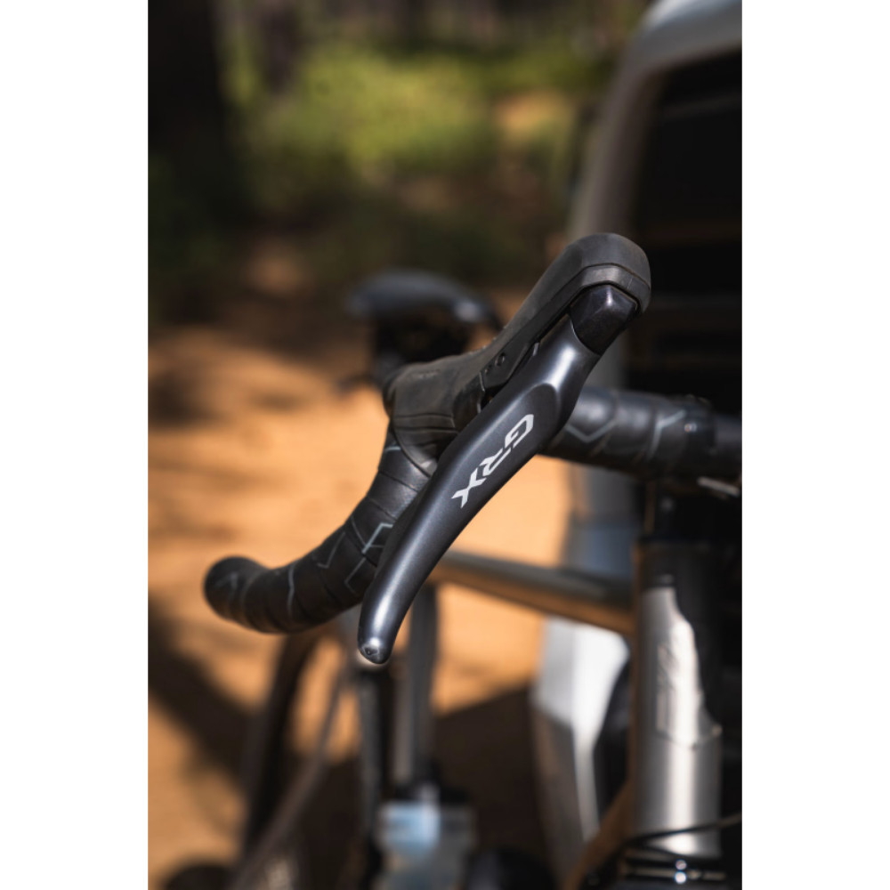 دسته دنده و کتی ترمز هیدرولیک دوچرخه 2*12 سرعته شیمانو Shimano GRX ST-RX820+BR-RX820 12-speed Disc Brake rear