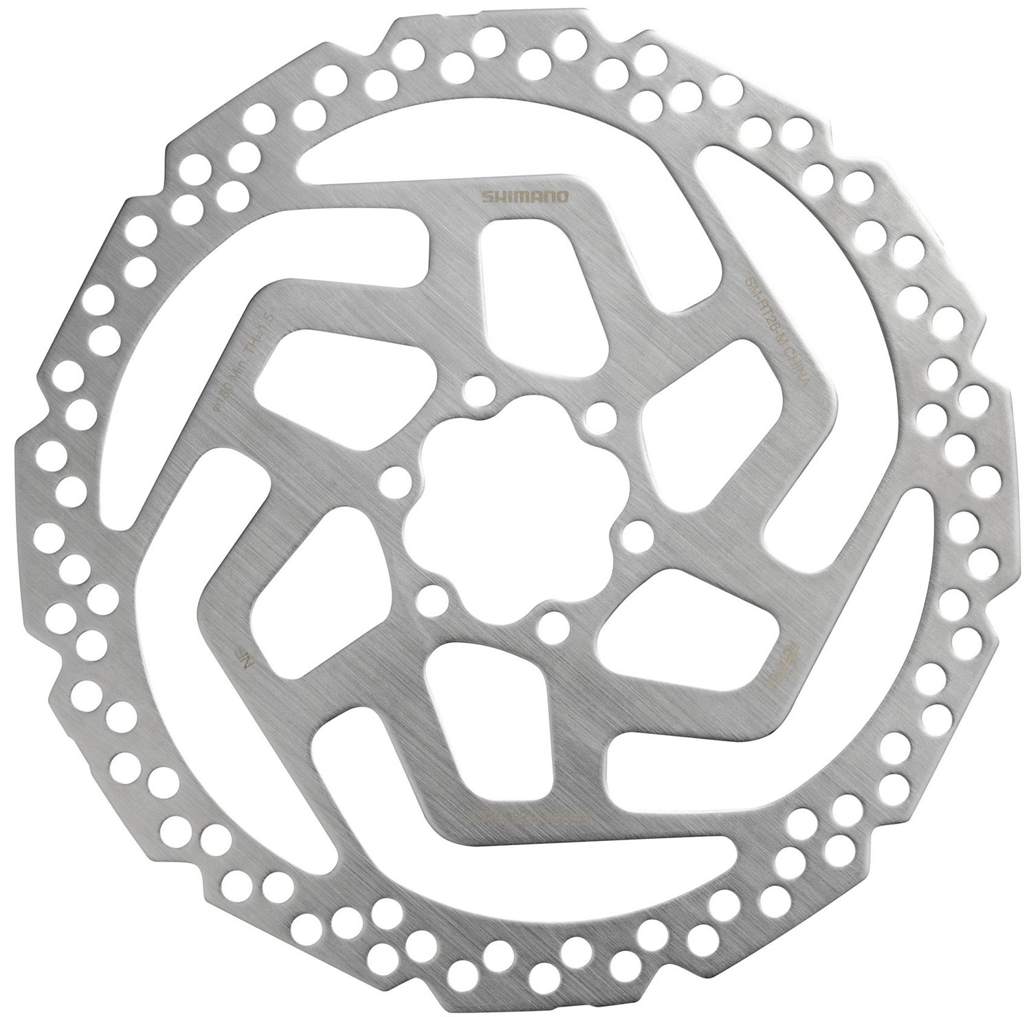 صفحه دیسک (روتور) دوچرخه 6 پیچ شیمانو Shimano SM-RT26