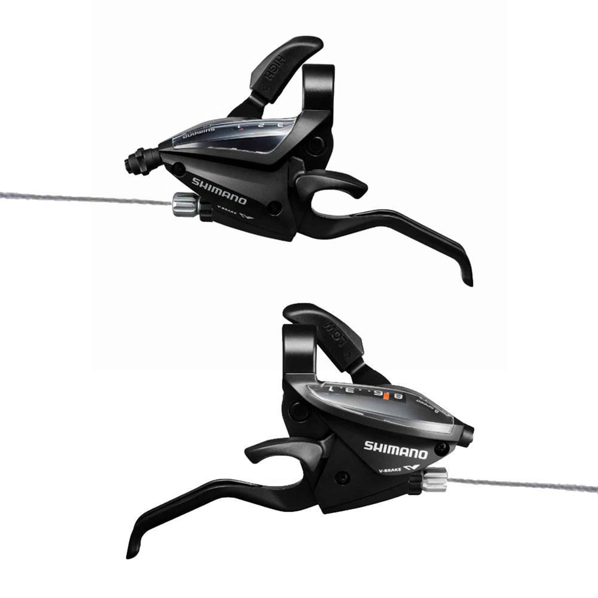 دسته دنده کتی دوچرخه 8×3 سرعته شیمانو Shimano ST-EF500