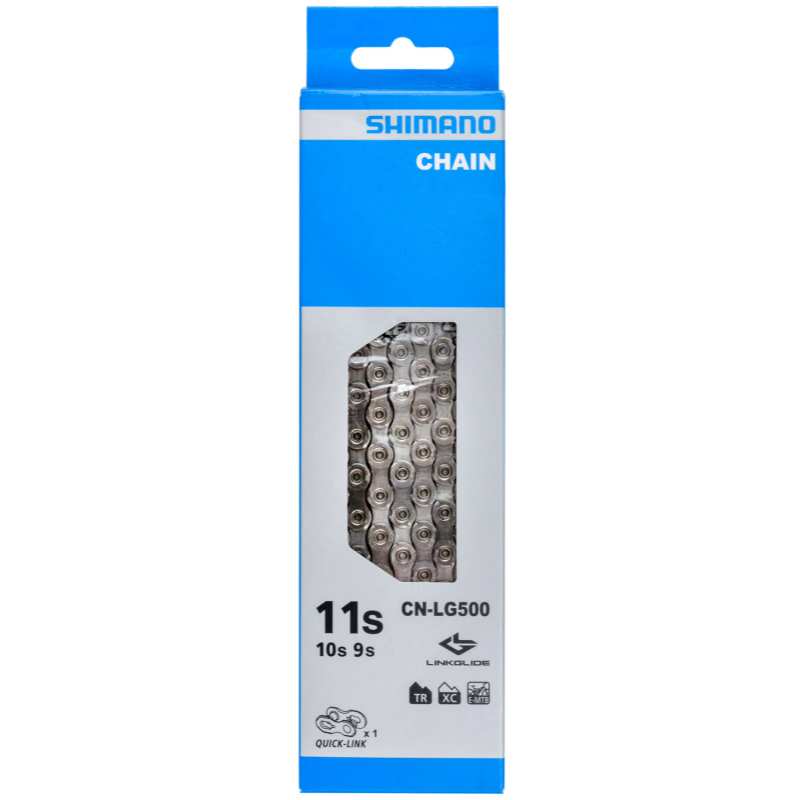 زنجیر دوچرخه 10/11 سرعته شیمانو Shimano Cues CN-LG500 Linkglide 10/11-speed