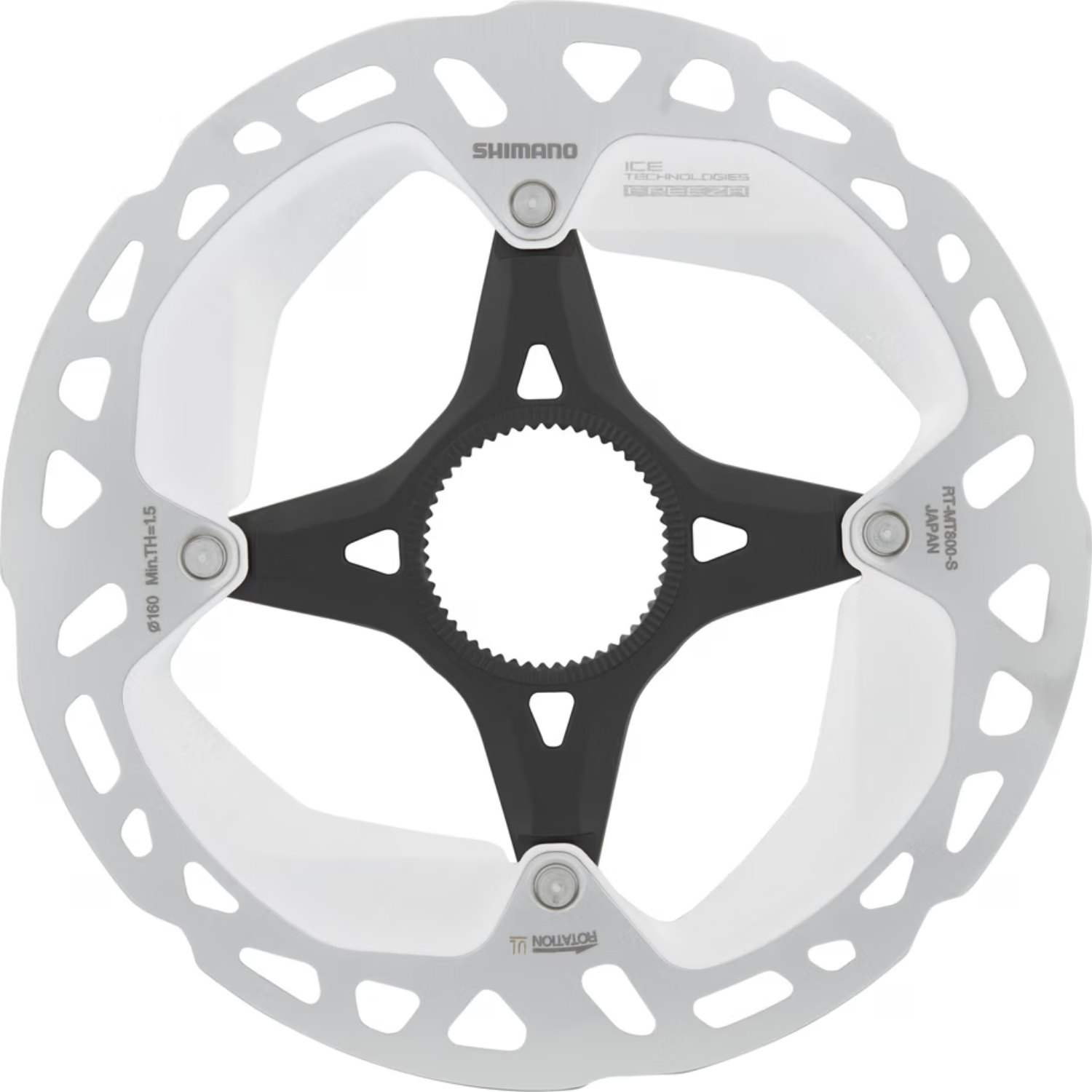 صفحه دیسک (روتور) دوچرخه شیمانو Shimano RT-MT800 Center-Lock