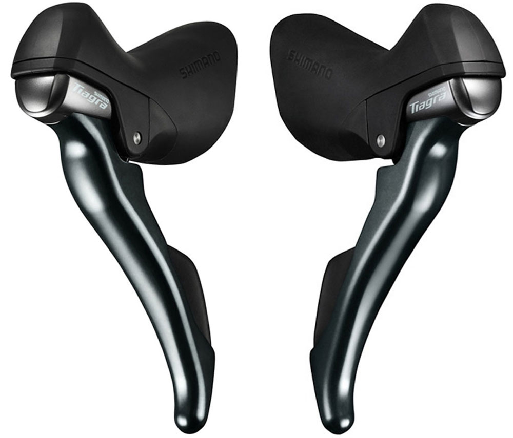 دسته دنده و کتی ترمز دوچرخه 2*10 سرعته شیمانو Shimano TIAGRA ST-4700 2x10-speed STI Dual Control Set 