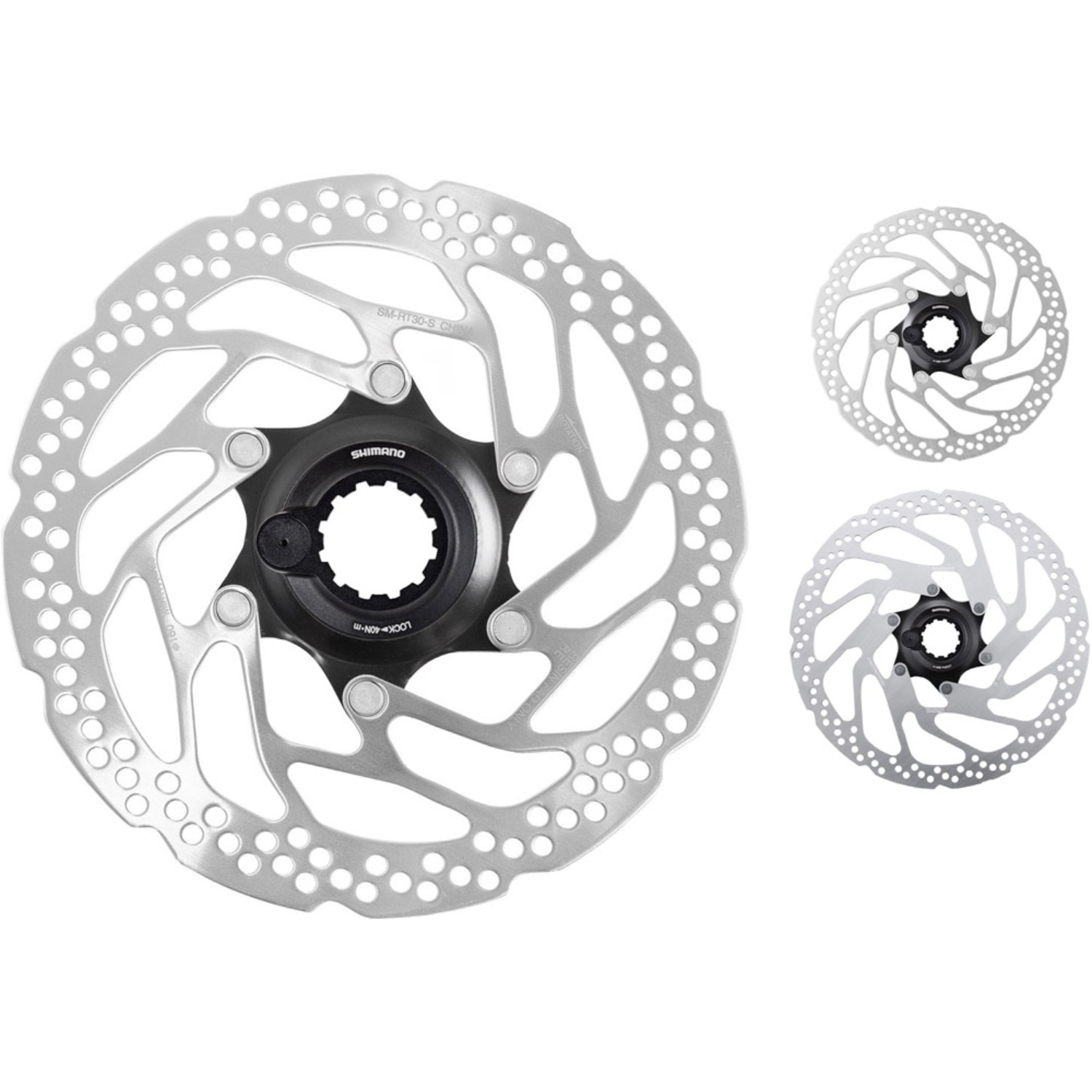 صفحه دیسک (روتور) دوچرخه شیمانو Shimano SM-RT30 Center-Lock